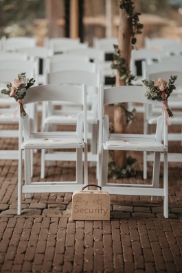 Bruidsboeket Bohemian Peach