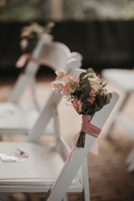 Bruidsboeket Bohemian Peach
